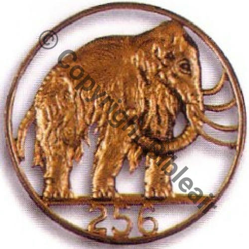 256   SAL.256 Laiton dore 2Anneaux Sc.BARTLETT 